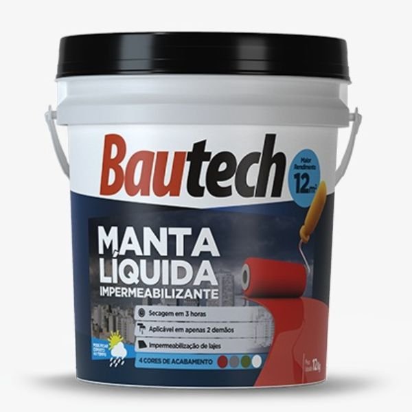 É um produto formulado com o que há de melhor em emulsão acrílica pura, com alto poder de alongamento. RENDIMENTO Até 12m²/Embalagem de 12kg