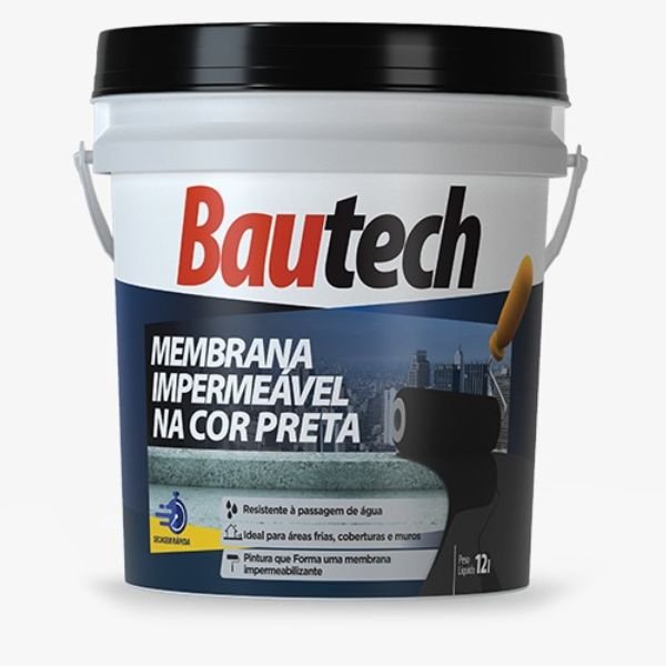 É uma emulsão sintética na cor preta, elástica, flexível e de alta aderência para impermeabilização de áreas frias e coberturas. De fácil aplicação (como pintura) forma uma membrana contínua, livre de emendas. CONSUMO 1,8l/m2 a 3.0l/m2
